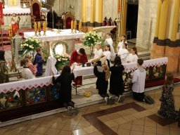 Spektakl Tajemnica Mszy Świętej z okazji Kongresu Eucharystycznego, 28.04.2024